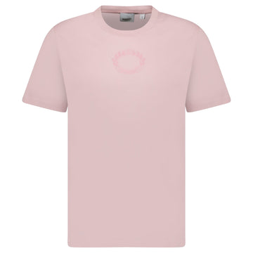 Burberry 'Margot' Embroidery Logo T-Shirt Pink