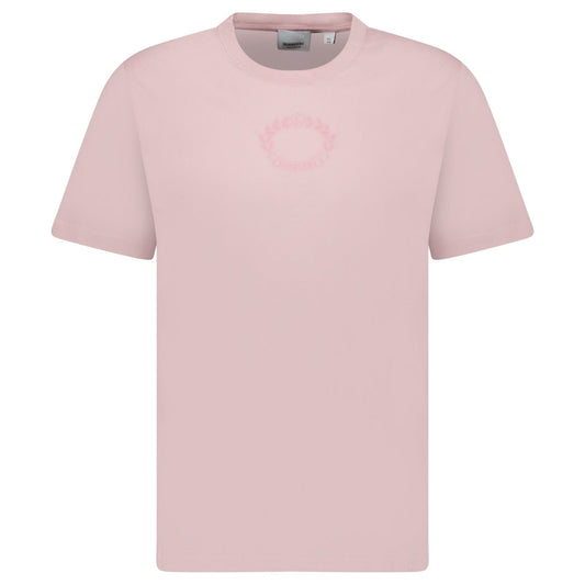 Burberry 'Margot' Embroidery Logo T-Shirt Pink