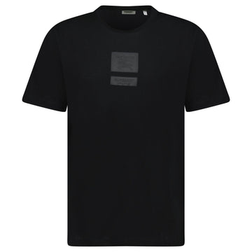 Burberry 'Margot' Embroidery London England Logo T-Shirt Black