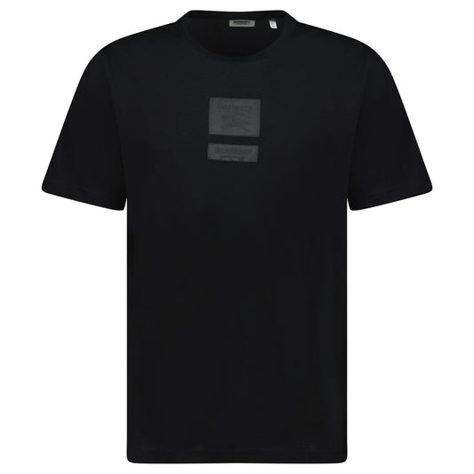 Burberry 'Margot' Embroidery London England Logo T-Shirt Black