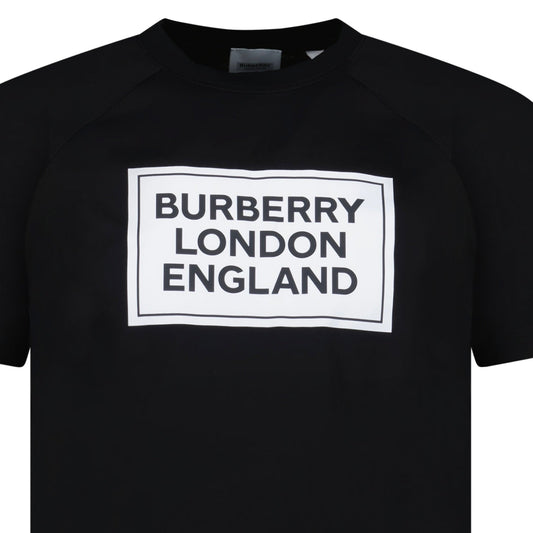 Burberry 'Margot' London England Logo T-Shirt Black