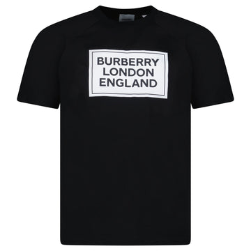 Burberry 'Margot' London England Logo T-Shirt Black