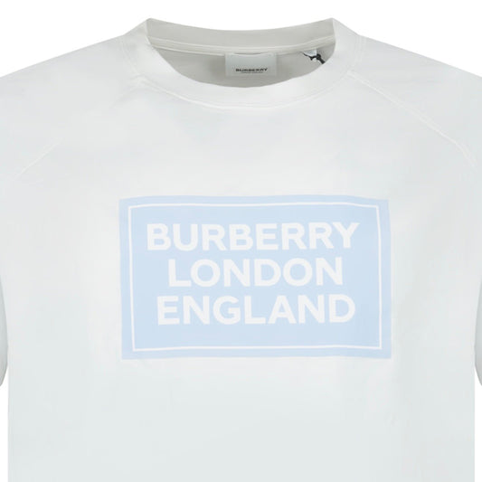 Burberry 'Margot' London England Logo T-Shirt White