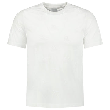 Burberry 'Margot' Rubber Horse Logo T-Shirt White