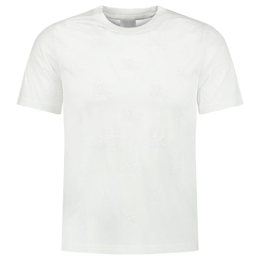 Burberry 'Margot' Rubber Horse Logo T-Shirt White