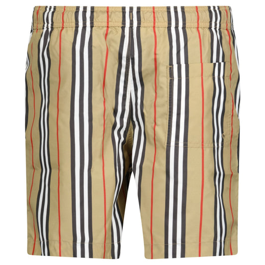 Burberry 'Martin' Signature Check Swim Shorts Archive Beige