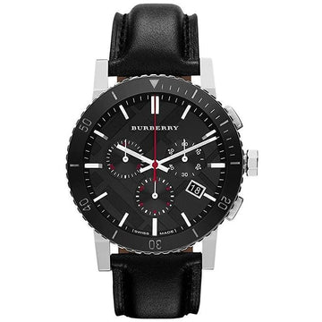 Burberry Men's Watch Chronograph The City Black BU9382
