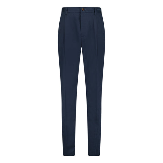 Burberry 'Pemberton' Trousers Smoked Navy