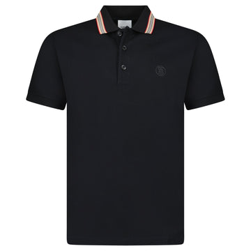 Burberry 'Pierson' TB Collar Polo-Shirt Black