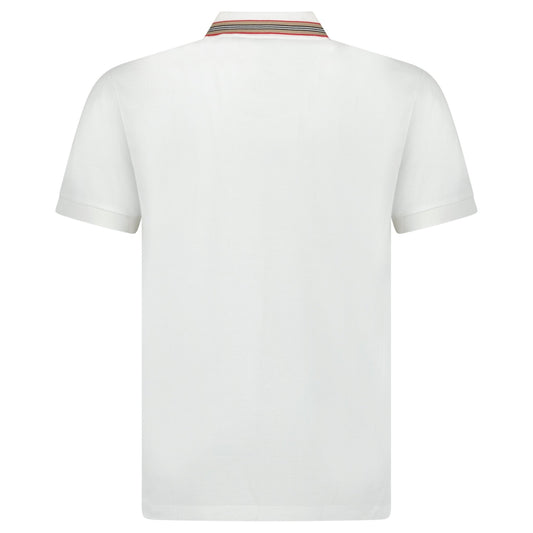 Burberry 'Pierson' TB Collar Polo-Shirt White