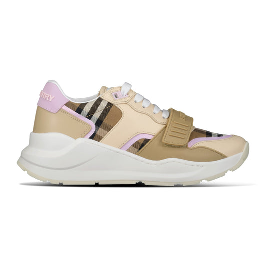 Burberry 'Ramsey Runner' Trainers Taupe Brown