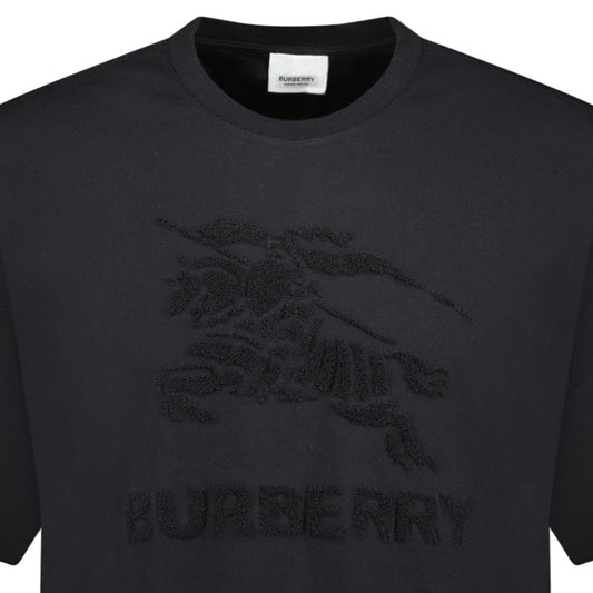 Burberry 'Raynerton' Cotton Jersey T-Shirt Black