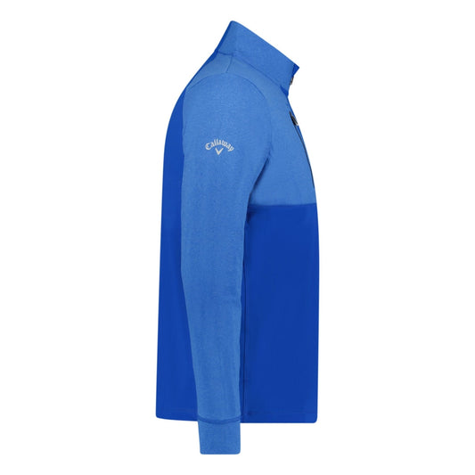 Callaway Aquapel Quarter Zip Golf Sweatshirt Blue Lapis