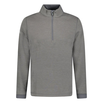 Callaway Eco Hex 1/2 Zip Golf Pull Over Grey Heather
