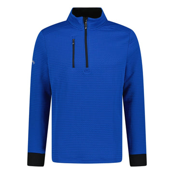 Callaway Midweight 1/4 Zip Golf Fleece Blue Lapis