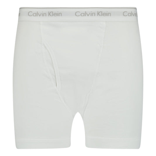 Calvin Klein Stencil Logo Cotton Stretch Boxers White (3 Pack)