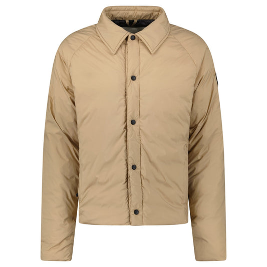 Canada Goose Nylon Lodge Coach Jacket in Desert Sand