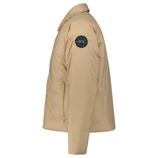 Canada Goose Nylon Lodge Coach Jacket in Desert Sand