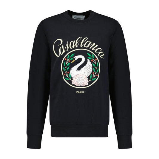 Casablanca 'De Cygne' Sweatshirt Black