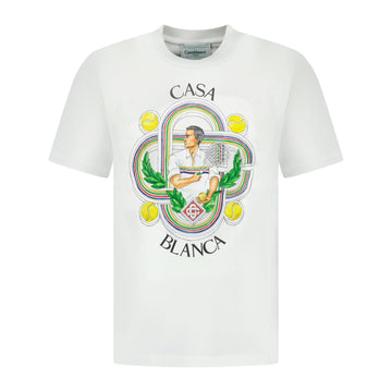 Casablanca 'Le Joueur' T-Shirt White
