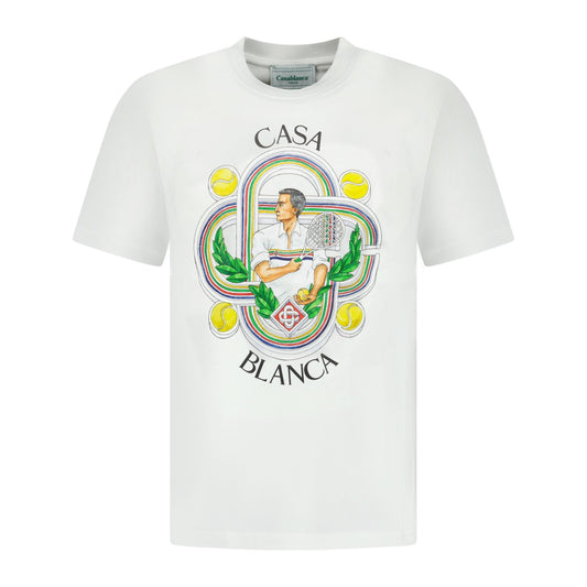 Casablanca 'Le Joueur' T-Shirt White