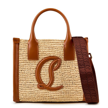 Christian Louboutin By My Side Mini Tote Bag in Natural/Cuoio
