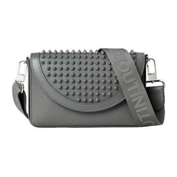 Christian Louboutin Explorafunk Wallet on Chain in Smoke Grey