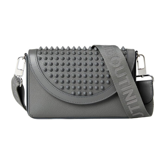 Christian Louboutin Explorafunk Wallet on Chain in Smoke Grey