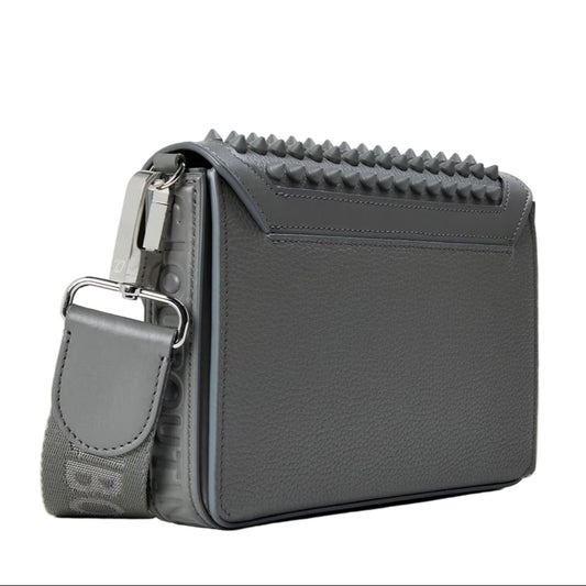 Christian Louboutin Explorafunk Wallet on Chain in Smoke Grey