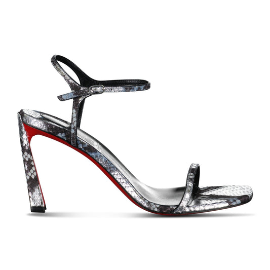 Christian Louboutin Condora 80mm Leather Heels Mix Black