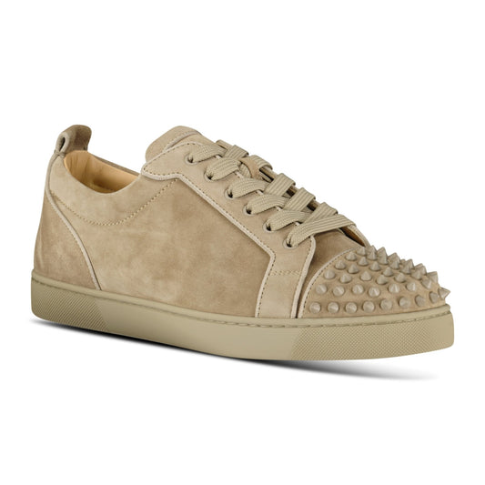 Christian Louboutin Louis Junior Spikes Orlato Trainers Beige