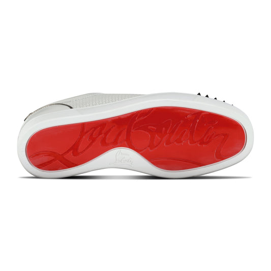 Christian Louboutin Louis Junior Spikes Orlato Trainers White Multi