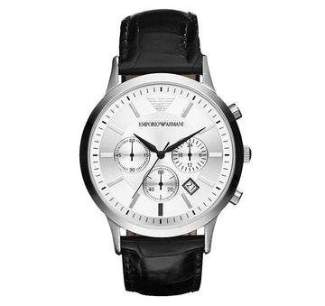 Emporio Armani AR2432 Men's Classic Black Chronograph Watch