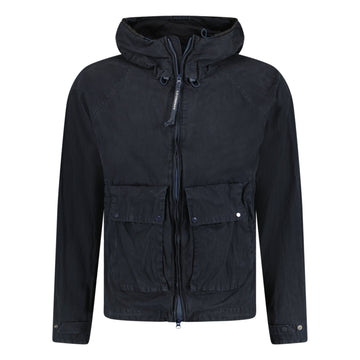 CP Company CP Company 50 Fili Gum Goggle Hood Jacket Navy