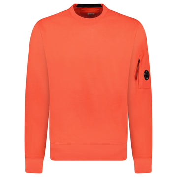 CP Company Arm Lens Diagonal Sweatshirt Poinciana Red
