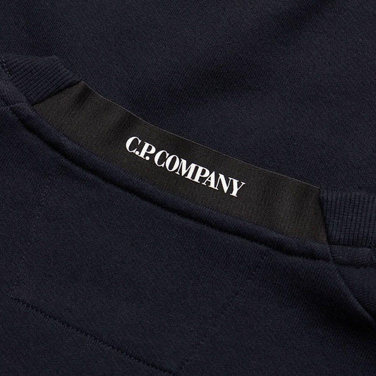 CP Company Arm Lens Thick Sweatshirt Navy