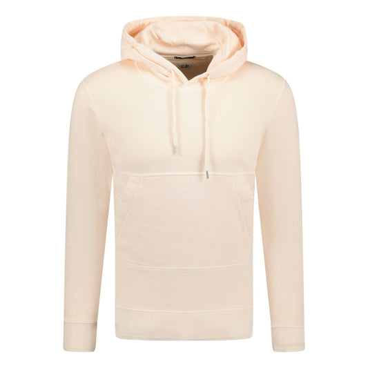 CP Company Arm Logo Hooded Sweatshirt Rose Pink