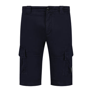 CP Company Bermuda Cargo Lens Shorts Navy