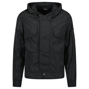 CP Company Black Chrome-R Hooded Lens Jacket