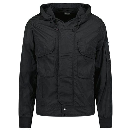 CP Company Black Chrome-R Hooded Lens Jacket