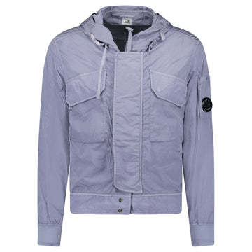 CP Company Chrome-R Hooded Lens Jacket Lavender Violet