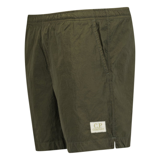 CP Company Chrome R Swim Shorts Khaki