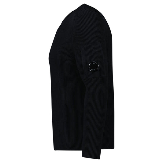 C.P. Company Cotton-Blend Jumper in Black