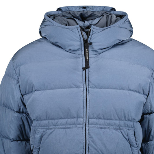 CP Company Eco-Chrome R Goggle Jacket Flint Stone Blue