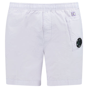 CP Company Flatt Nylon Lens-Detail Swim Shorts Lilac