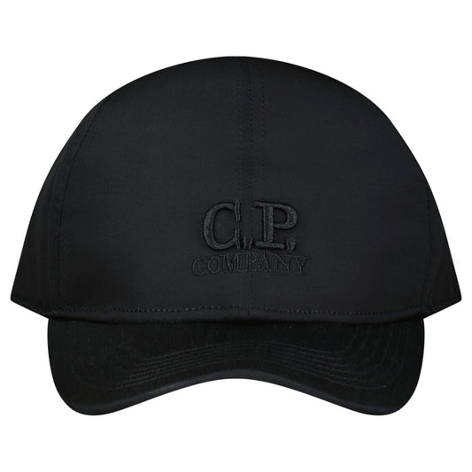 CP Company Goggle Chrome-R Cap Black