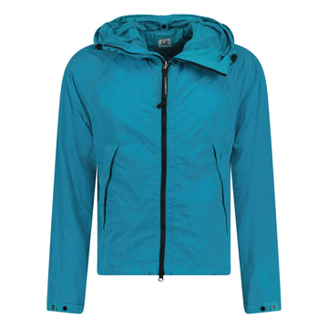 CP Company Goggle Hood Chrome Jacket Turquoise