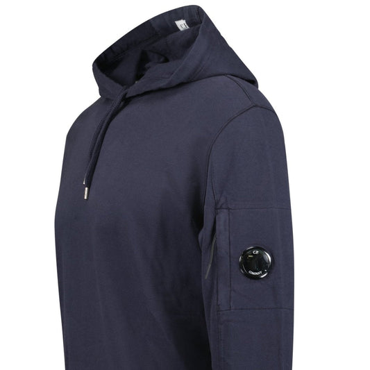 CP Company Hooded Lens Light Fleece Sweatshirt Midnight Blue