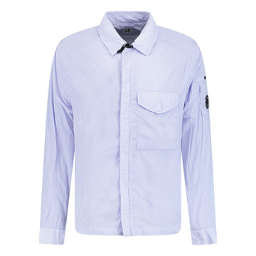 CP Company Lens Chrome Zip-Up Jacket Lilac