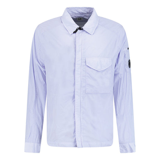 CP Company Lens Chrome Zip-Up Jacket Lilac